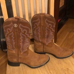 Tony Lama Cowboy Boots size 8B